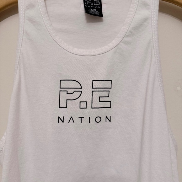 P.E NATION WHITE ENDURANCE TANK Size Medium - Picture 5 of 10